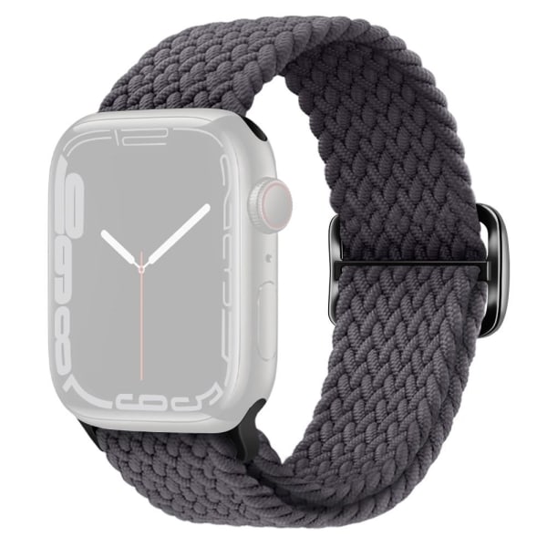 SKALO Flettet Rem Apple Watch 38/40/41mm - Vælg farve Dark grey