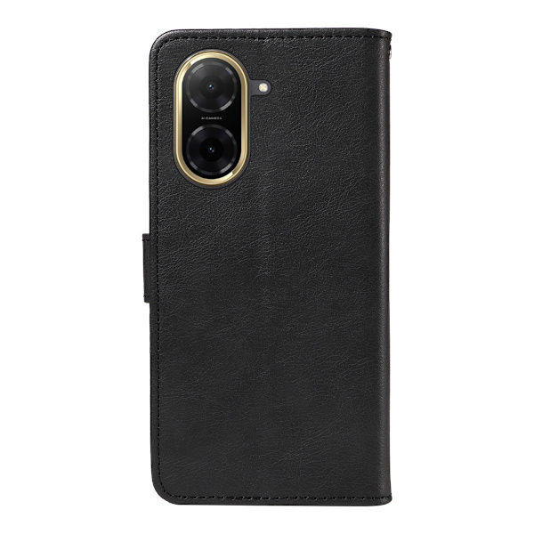 SKALO Xiaomi Redmi A5 4G PU-läder Plånboksfodral - Fler färger Svart