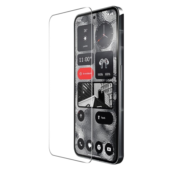 2-PACK SKALO Nothing Phone (2) Skärmskydd i Härdat glas Transparent