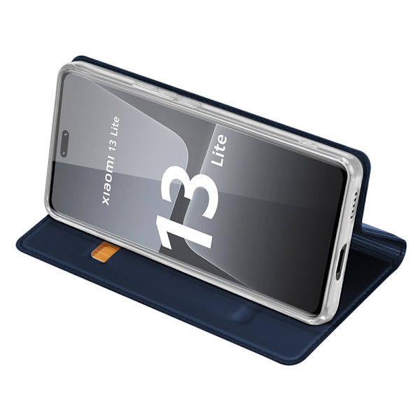 DUX DUCIS Xiaomi 13 Lite Skin Pro Series Flip Cover - Blå Blue