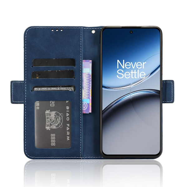 SKALO OnePlus Nord 4 6-lokeroa Lompakkokotelo - Sininen Blue