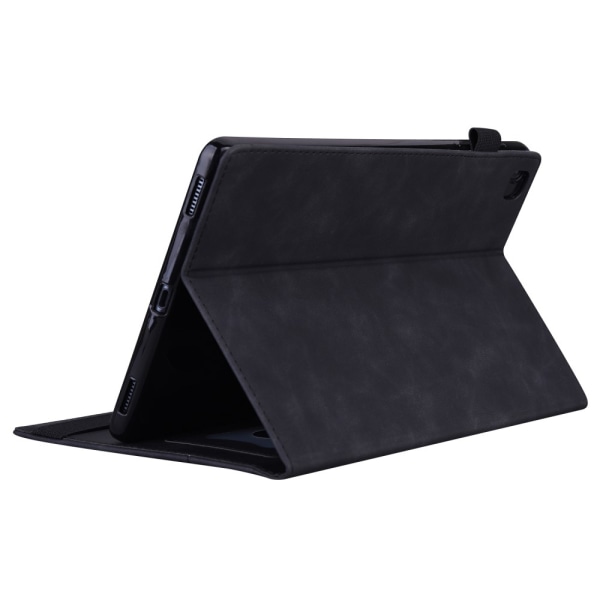 SKALO Samsung Tab A9+ PU-læder Flip Cover - Sort Black