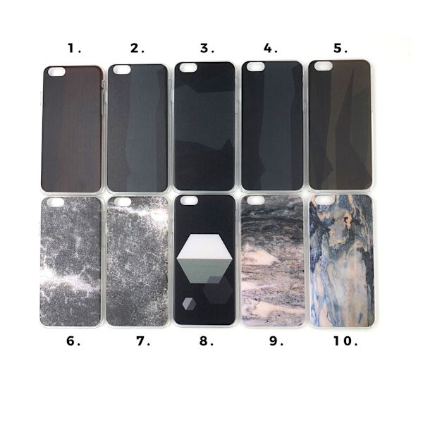 Skal med motiv iPhone 6/6S MultiColor #1