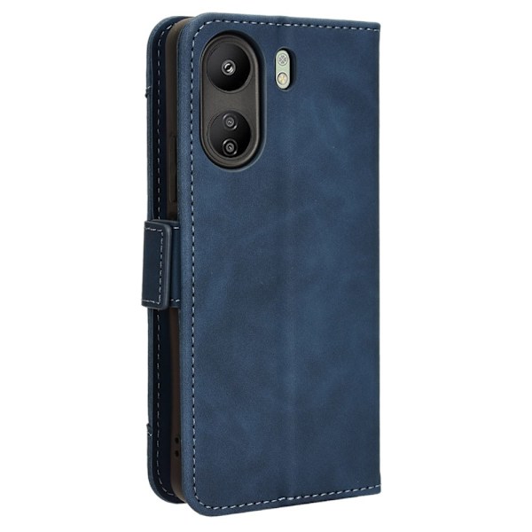 SKALO Xiaomi Redmi 13C 4G 6-lokeroa Lompakkokotelo - Sininen Blue