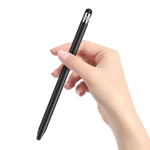 Tech-Protect Touch Styluspen Dual Tip 14cm - Sort Black