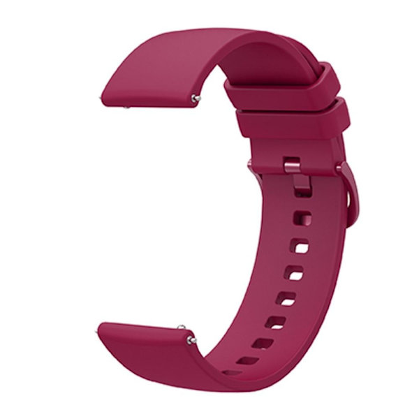 SKALO Silikonearmbånd til OnePlus Watch 2/2R - Vælg farve Wine red