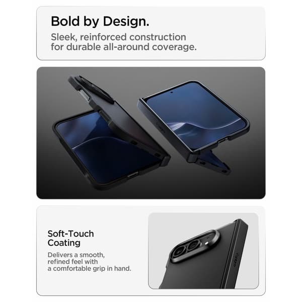 Spigen Tough Armor Mag MagSafe Cover til iPhone Duo - Sort Black