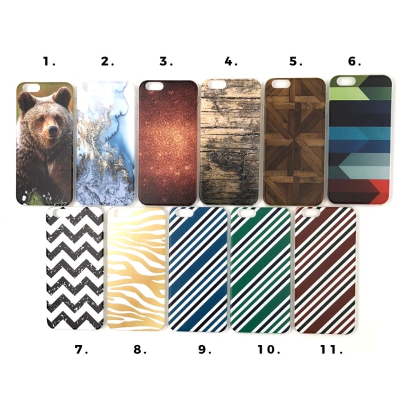 Cover med motiv iPhone 6 / 6S MultiColor #5