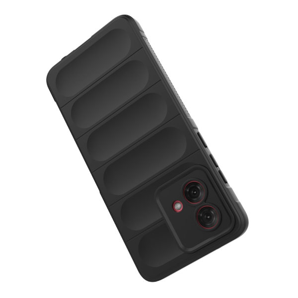 SKALO Motorola Moto G84 5G Rugged Bumpers TPU-Skal Svart