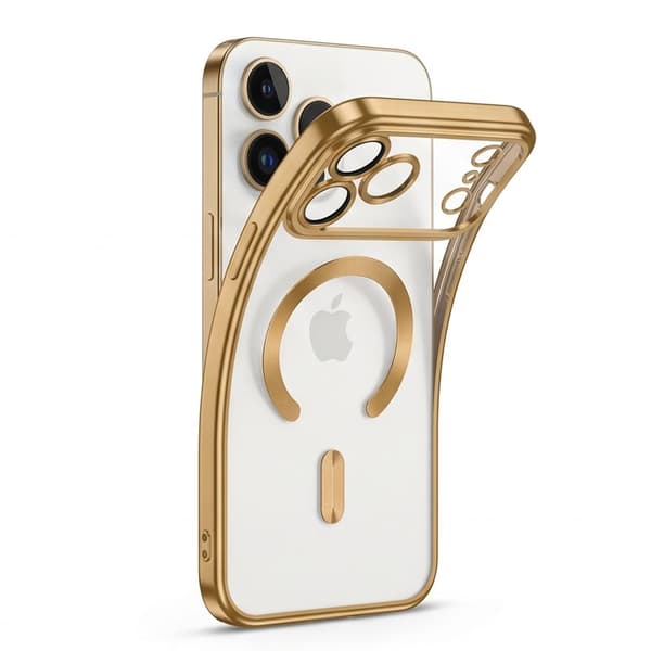 Tech-Protect MagFlex MagSafe Cover til iPhone 18 Pro - Shiny Gold Gold