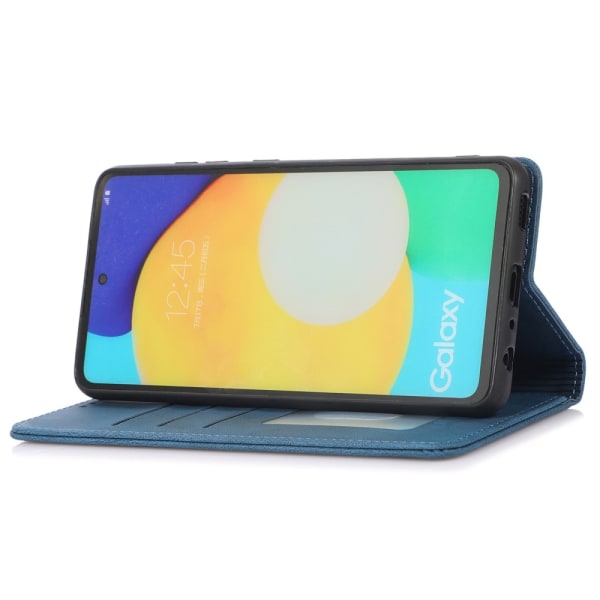 SKALO Samsung A23 5G Slim Premium Flip Cover - Blå Blue