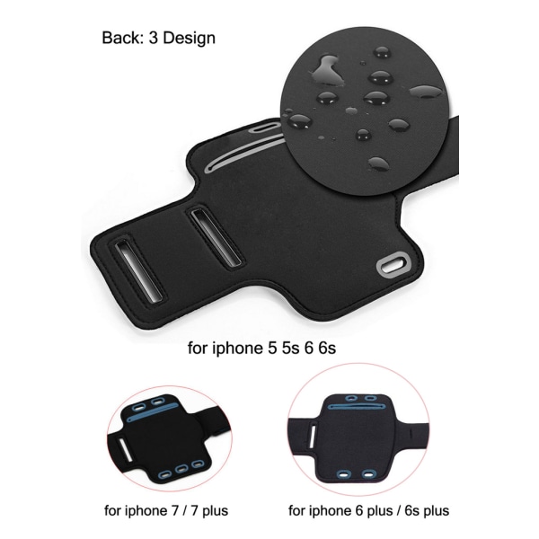 Träningsarmband till iPhone 6/6S Cerise