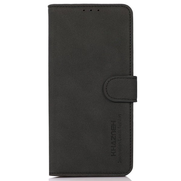 SKALO Google Pixel 9 Pro XL KHAZNEH Pungetui i PU-læder - Sort Black