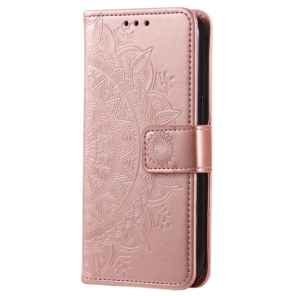 SKALO OnePlus 13R Mandala Lompakkokotelo - Ruusukulta Pink gold