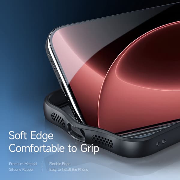 DUX DUCIS Aimo Series Kickstand Cover til iPhone 18 Pro - Sort Black