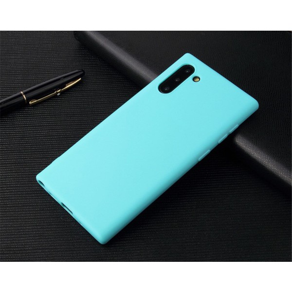 Samsung Note 10 Ultratyndt silikonetui - flere farver Turquoise