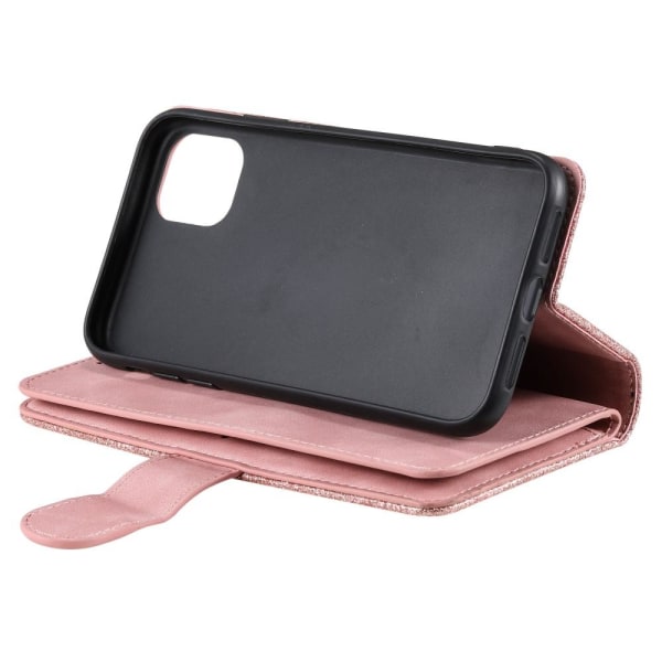 SKALO Samsung A22 5G Big Wallet Mocka Plånboksfodral - Rosa Rosa