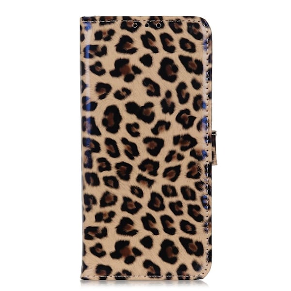 SKALO Samsung A13 5G Leopardmønstret pungetui i PU-læder Multicolor