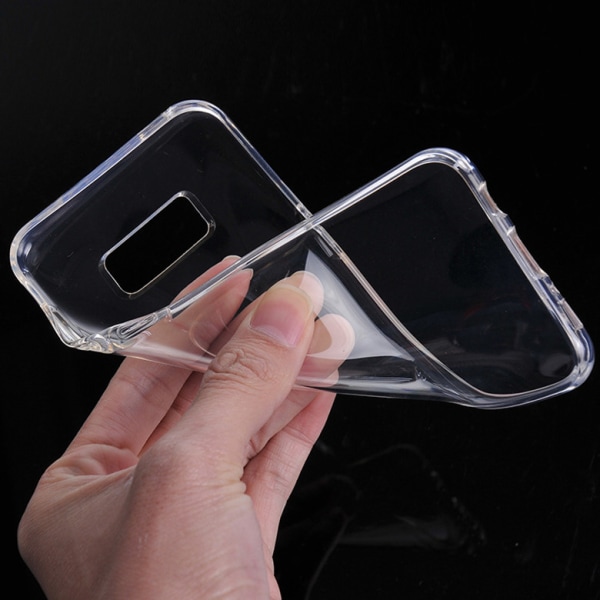 Läpinäkyvä silikoni-TPU-kuori Samsung S8 PLUS -puhelimelle Transparent