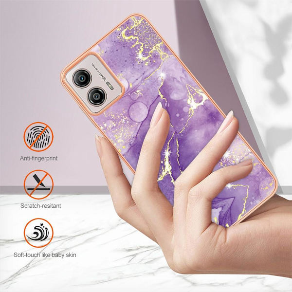SKALO Motorola Moto G23 4G Marmori TPU kuori - #2 Multicolor