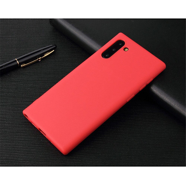 Samsung Note 10 Ultratunn Silikonskal Black