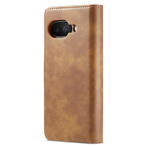 DG MING Google Pixel 9a 2-in-1 Magneetti Lompakkokotelo - Ruskea Brown