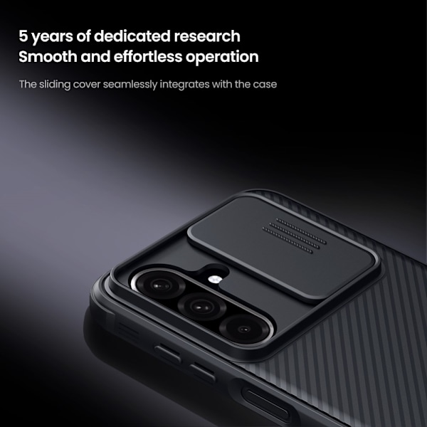 NILLKIN Samsung A26 5G CamShield Pro Series Cover - Sort Black