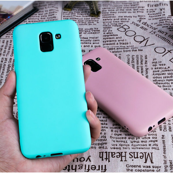 Samsung J6 2018 Ultratunn Silikonskal Blue