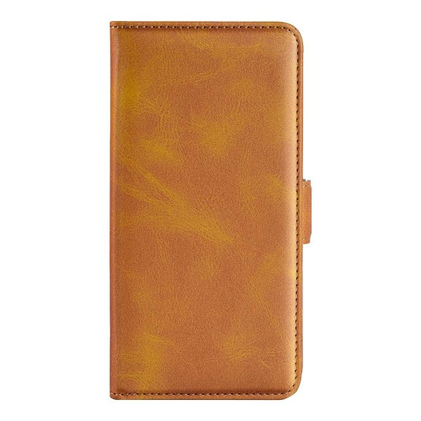 SKALO Xiaomi Redmi 12C 4G Premium Wallet Flip Cover - Lys brun Light brown