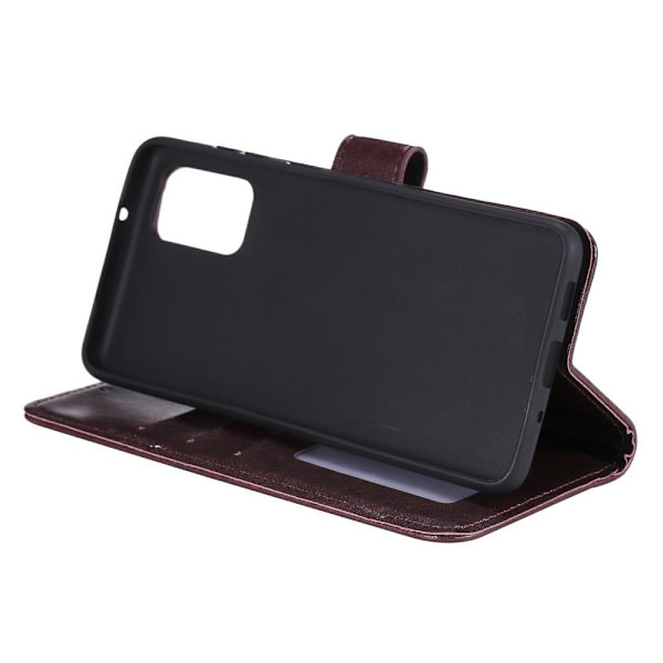 SKALO Samsung A53 5G Mandala Flip Cover - Mørkebrun Dark brown