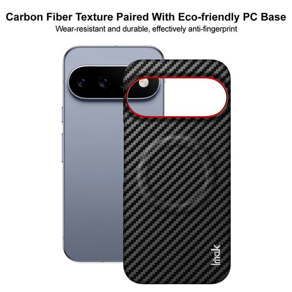 IMAK Ruiyi Series Cover til Google Pixel 11 Pro - Sort Black