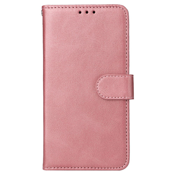 SKALO iPhone 16 PU-Läder Plånboksfodral - Fler färger Rosa
