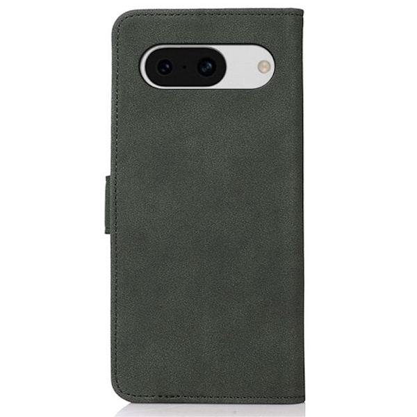 SKALO Google Pixel 8a KHAZNEH Plånboksfodral i PU-Läder - Grön Grön