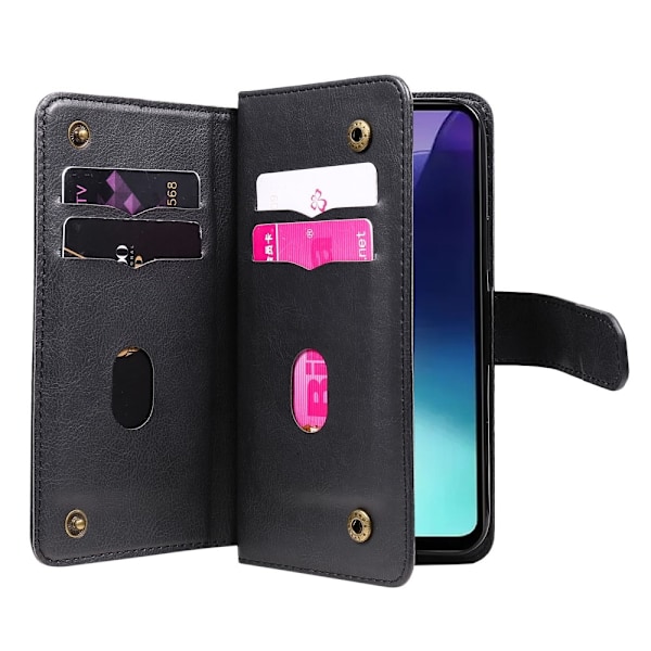 SKALO Xiaomi Redmi 14C 10-FACK Plånboksfodral - Svart Svart