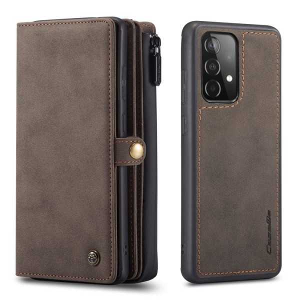 CaseMe Samsung A52/A52s CaseMe Big Wallet 2in1 Magnet Wallet - Brown