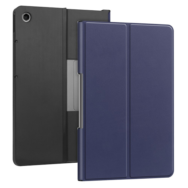 SKALO Lenovo Tab Plus 11.5" Duofold PU-læder Cover - Blå Blue