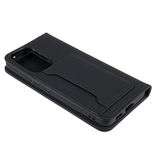 SKALO Samsung A53 5G Premium Kortlomme Flip Cover - Sort Black
