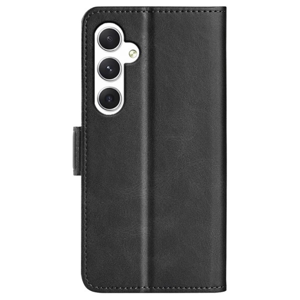 SKALO Samsung S24 Premium Wallet Flip Cover - Sort Black