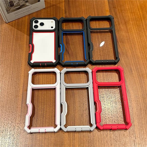 SKALO Robust Hjørnebeskyttelse Cover til iPhone 18 Pro Max - Sort Black