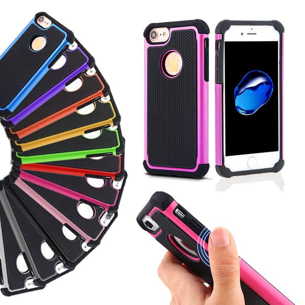 iPhone 7 extra skyddande skal | Shockproof Armor Light pink