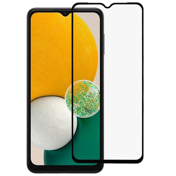 2-PACK SKALO Samsung A13 5G Heltäckande Skärmskydd Härdat Glas - Svart Svart