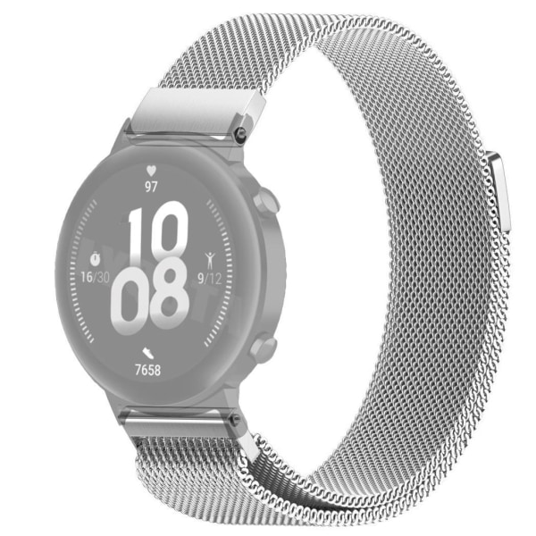 SKALO Milanese Loop til Huawei Watch GT 3 42mm - Vælg farve Silver