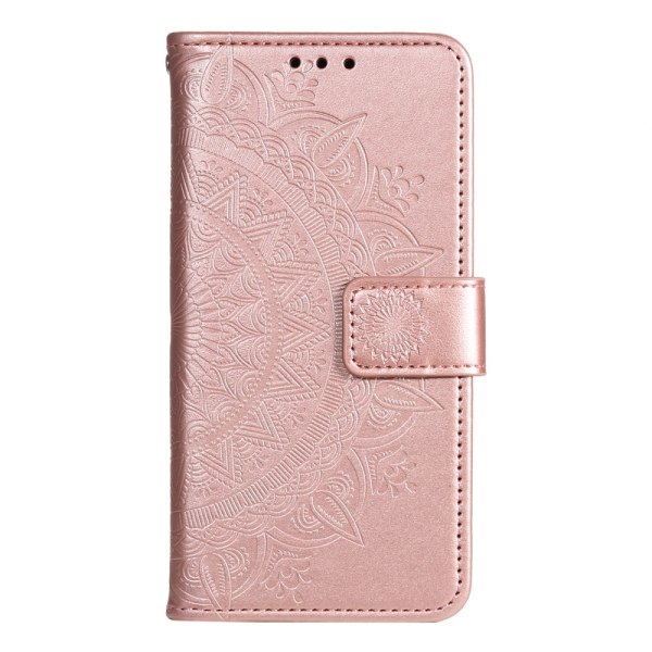 SKALO Xiaomi Redmi A3 Mandala Flip Cover - Rosa guld Pink gold