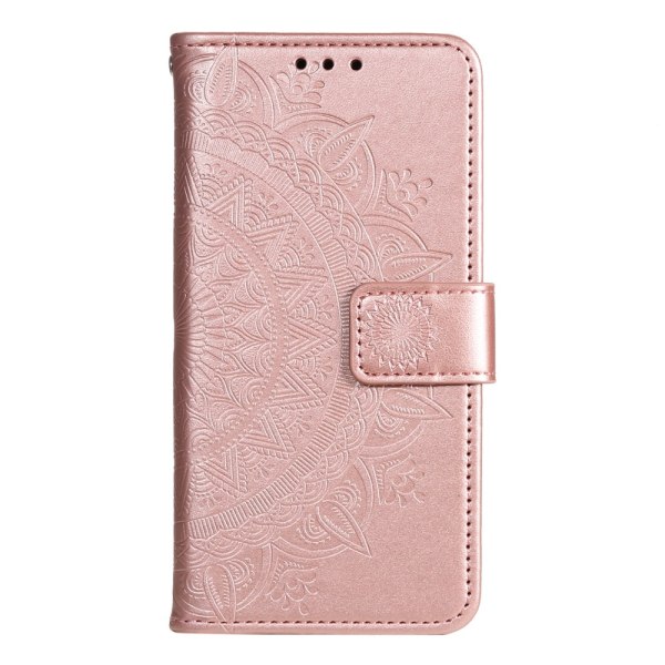 SKALO Xiaomi Redmi A3 Mandala Flip Cover - Rosa guld Pink gold