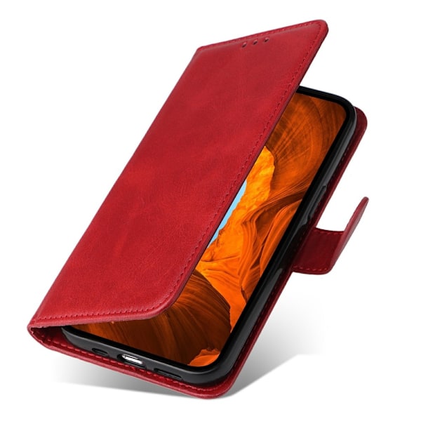 SKALO Xiaomi 15 Ultra 5G PU-læder Flip Cover - Vælg farve Red