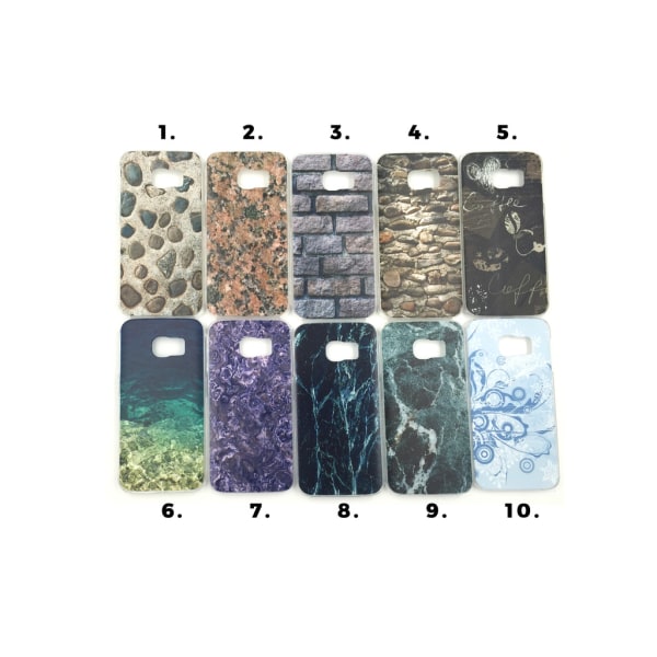 Skal med motiv Samsung S6 Edge MultiColor #4