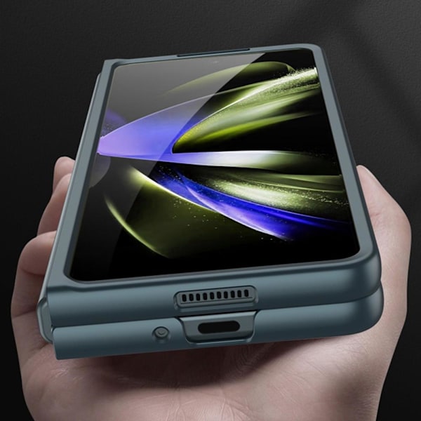 SKALO Samsung Z Fold5 GKK Fold Suojakuori - Vihreä Green