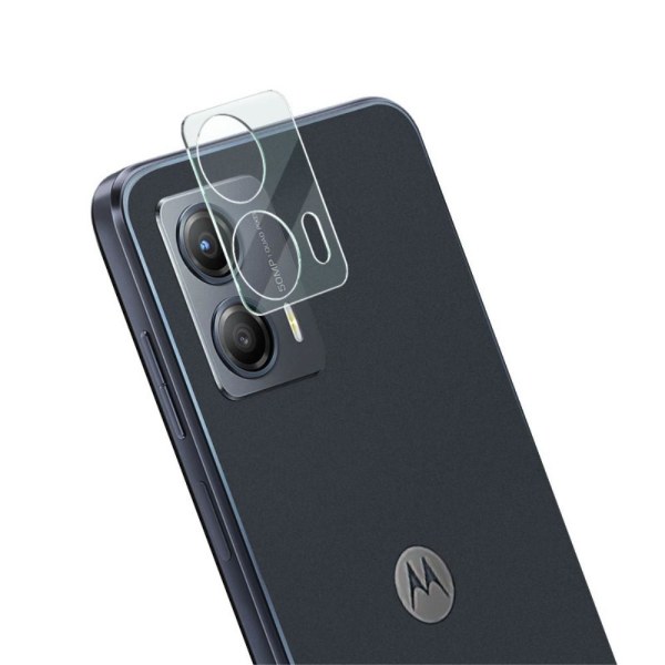 SKALO Motorola Moto G53 5G 3D Linsskydd/Kameraskydd Härdat Glas Transparent