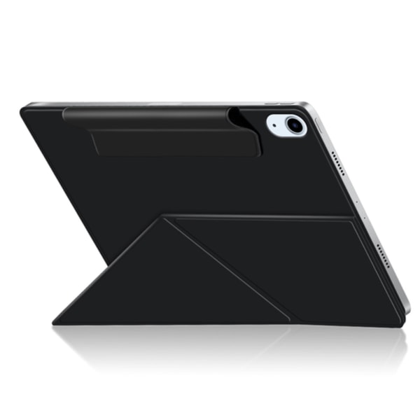 SKALO iPad Air 11 (2024) Magnetisk foldetaske med magnetisk bagside - Sort Black