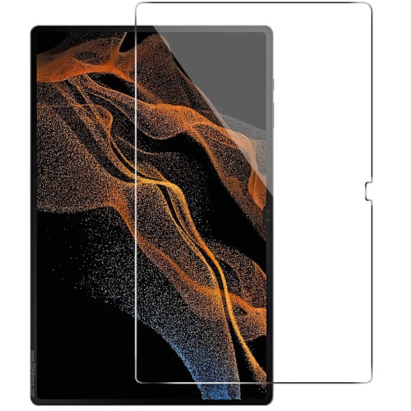 SKALO Samsung Tab S8 Ultra Panssarilasi Näytönsuoja Transparent